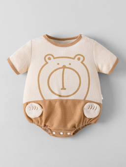 Hopscotch - Bear Applique Onesie