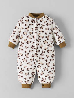 Hopscotch - Leopard Textured Romper