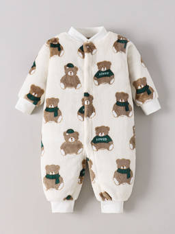 Hopscotch - Teddy Textured Romper