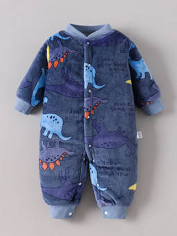 Hopscotch - Dino Textured Romper
