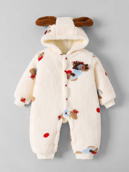 Hopscotch - 3D Ear Textured Romper