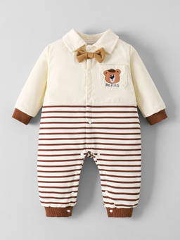 Hopscotch - Striped Romper