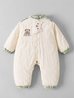 Hopscotch - Bear Applique Romper