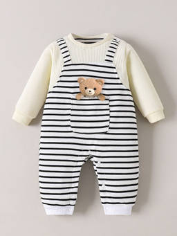 Hopscotch - Striped Romper