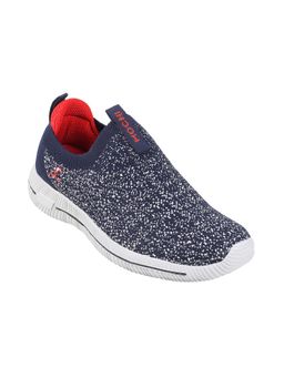 Mochi - Men Sports Synthetic Navy Blue Walking Shoes