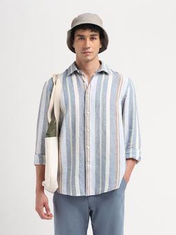 SELECTED HOMME - Blue Stripes Regular Fit Shirt