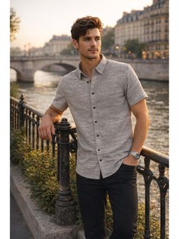 Parcel Yard - Multi-Color Printed Regular Fit Shirt