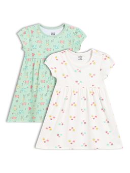 MINI KLUB - Knit Short Sleeve Printed Dress