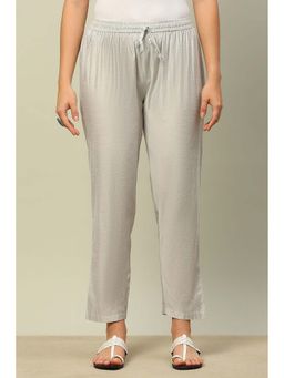 Rangriti - Silver Solid Pant