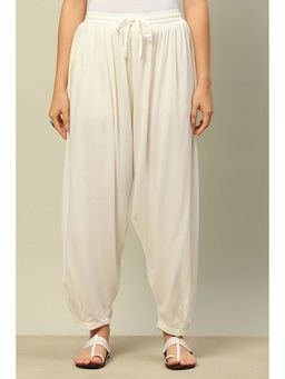 Rangriti - White Solid Salwar