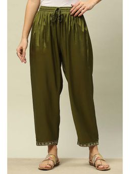 Rangriti - Green Solid Palazzo