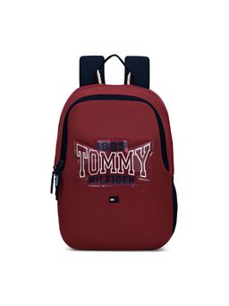 Tommy Hilfiger - Burgundy Backpack For School Bella (7-12 Years)