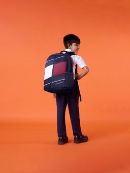 Tommy Hilfiger - Navy Blue Backpack For School Cloud (7-12 Years)
