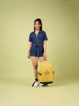 Tommy Hilfiger - Yellow Backpack For School Coral (7-12 Years)