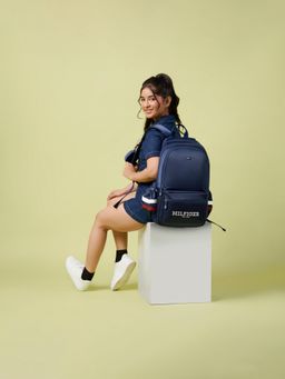 Tommy Hilfiger - Navy Blue Backpack For School Ridge (7-12 Years)