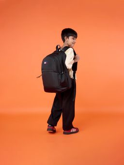 Tommy Hilfiger - Black Backpack For School Stud (7-12 Years)