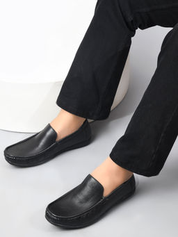 CLOG LONDON - Men Black Loafers
