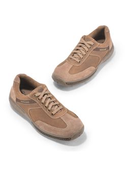 WOODLAND - Men Khaki Casual Sneakers