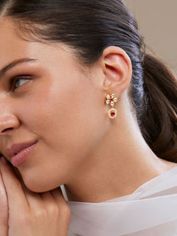 MINUTIAE - Gold-Plated Classic Drop Earrings