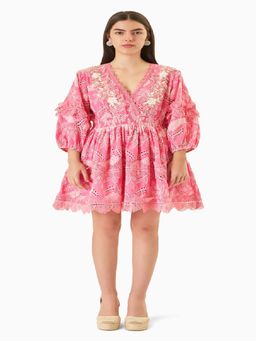 MIRIPRET - Pink Berry Dress for Women