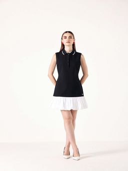 Muvazo - Black Clio Tennis Dress