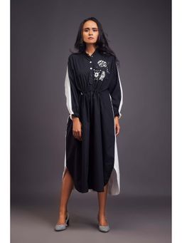 Deepika Arora - Colo Block Black Dress