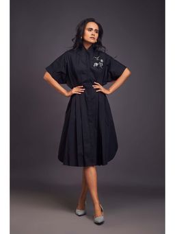 Deepika Arora - Colo Block Black Dress