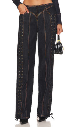 LIONESS - Daydream Tie Up Jeans