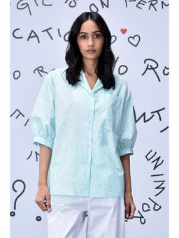 Genes Lecoanet Hemant - Womens Labyrinth Print Shirt