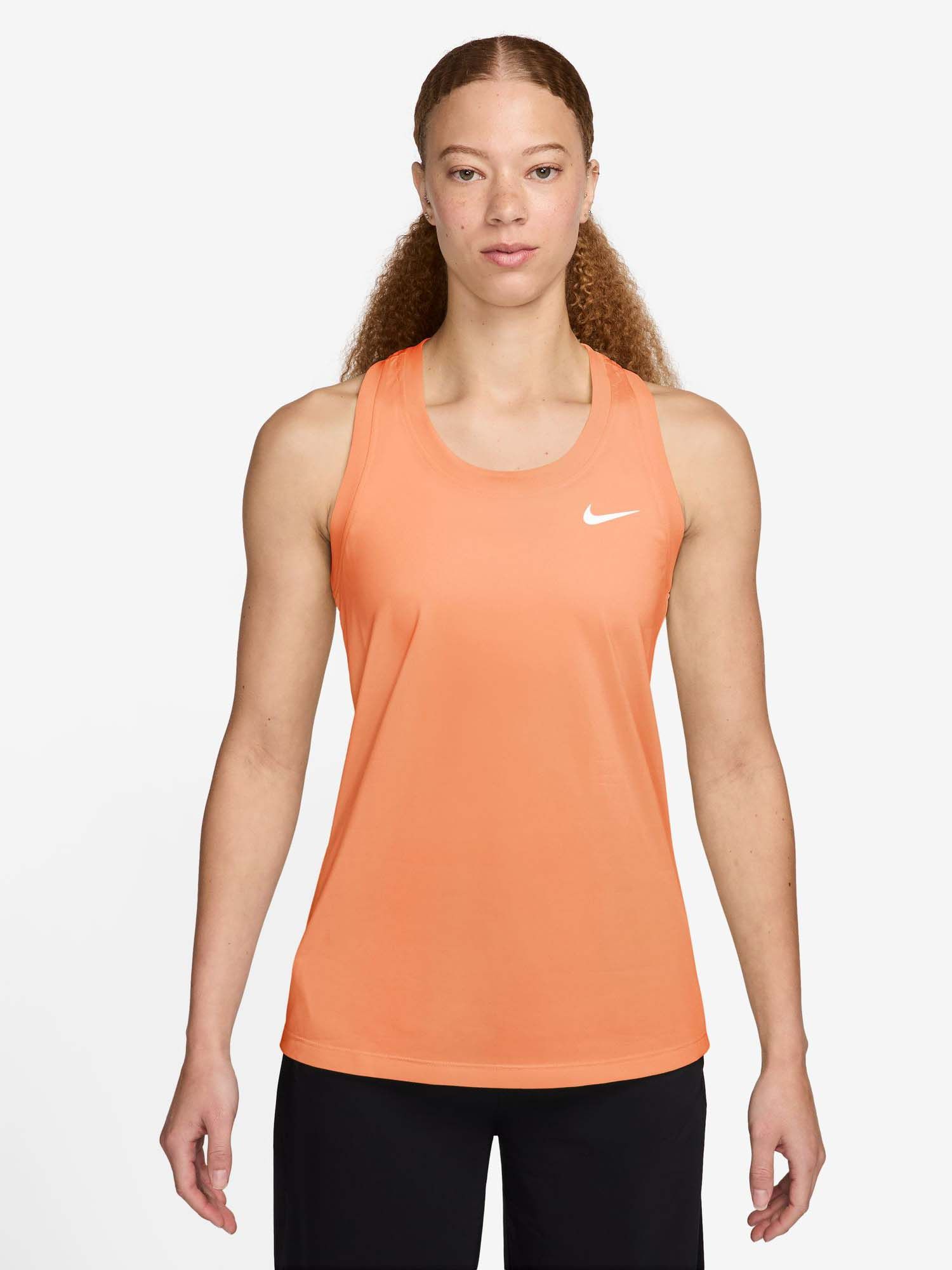 nike Orange Sportswear Rlgd Rcr Women Tank-picture-18