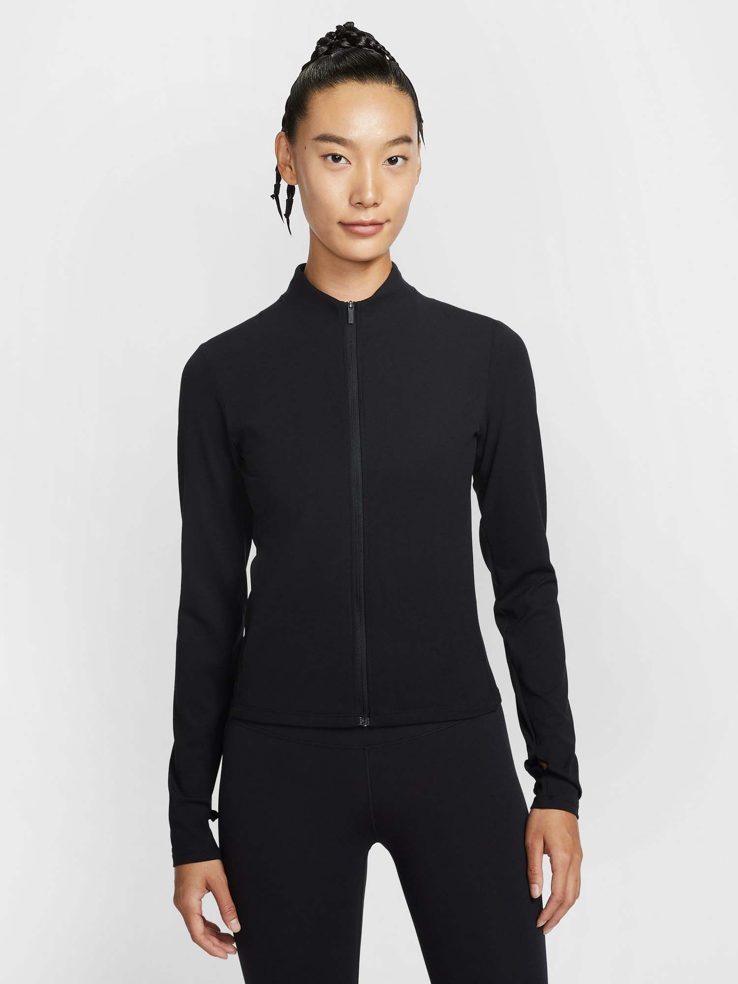 nike Black Sportswear Zenvy Women Full Sleeve Jacket-picture-13