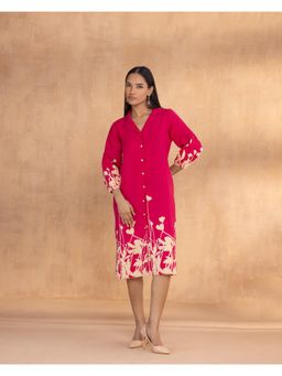 Kaveri - Pink Floral Ballet Dress
