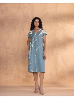 Kaveri - Blue Quantum Theory Wave Dress