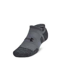 Under Armour - Unisex Performance Tech Grey No Show Socks (Pack of 3)