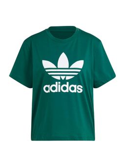 adidas Originals - TRFL TEE BOXY Women Green Sports T-Shirt