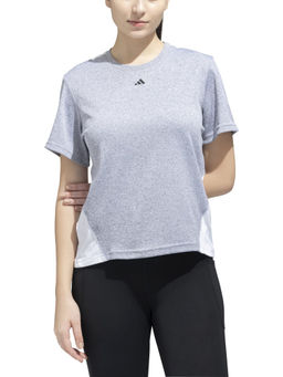 adidas - WTR D4T T Women Grey Sports T-Shirt