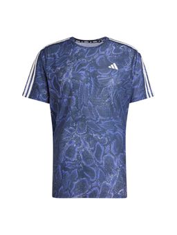 adidas - OTR E AOP TEE Men Blue Sports T-Shirt