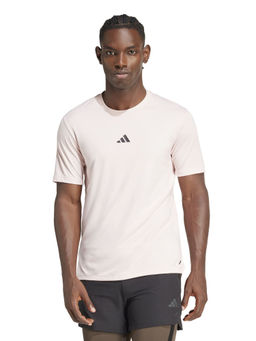 adidas - Power Tee Men Pink Sports T-Shirt