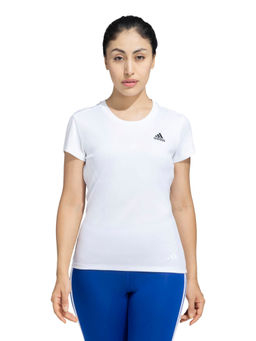 adidas - Freedom Tee Women White Sports T-Shirt
