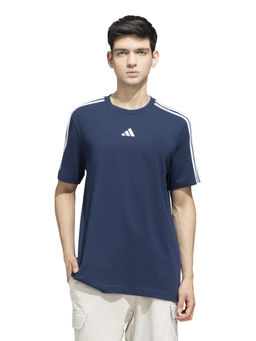 adidas Originals - M 3S CO TEE Men Blue Sports T-Shirt