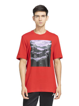 adidas Originals - M GRFX CO TEE Men Orange Sports T-Shirt