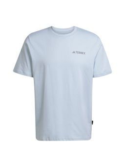 adidas - MT POLYGIENE T Men Blue Sports T-Shirt