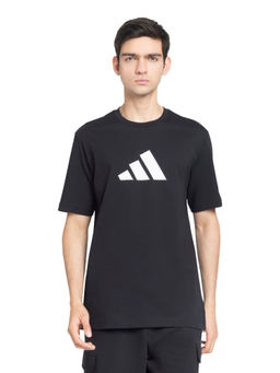 adidas Originals - M FI 3BAR TEE Men Black Sports T-Shirt