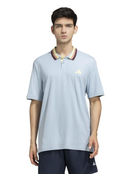 adidas Originals - ADI SPW POLO Men Blue Sports Polo T-shirt