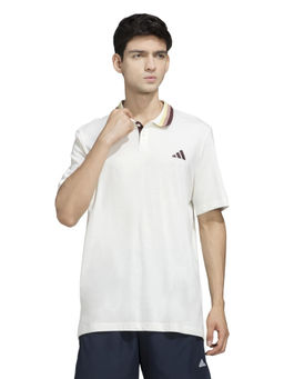 adidas Originals - ADI SPW POLO Men White Sports Polo T-shirt