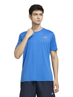 adidas - ADI TRN MSH T Men Blue Sports T-Shirt