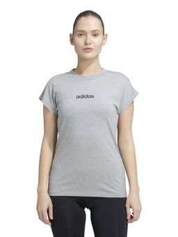 adidas Originals - W LIN SJ T Women Grey Sports T-Shirt