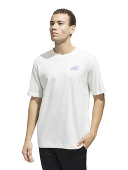 adidas - M L EM PAST TEE Men White Sports T-Shirt