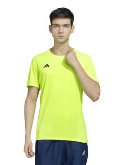 adidas - ADIZERO E TEE Men Green Sports T-Shirt