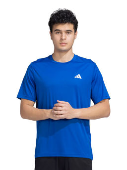 adidas Originals - M LOGO TEE Men Blue Sports T-Shirt